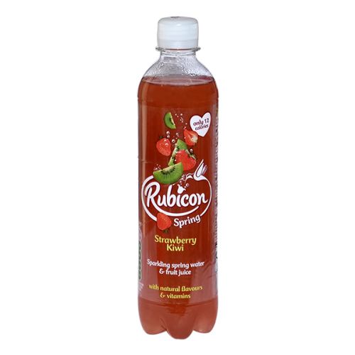 RUBICON SPRINGWATER STRAWBERRY & KIWI DRINK 500ML  