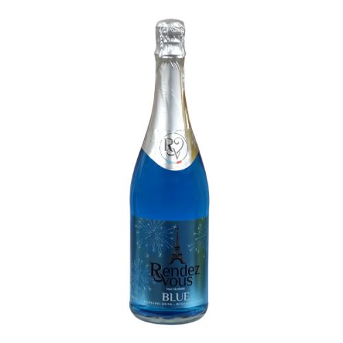 RENDEZ VOUS NON-ALCOHOLIC SPARKLING WINE BLUE 750ML