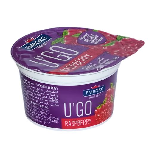 EMBORG U GO RASPBERRY 100G 