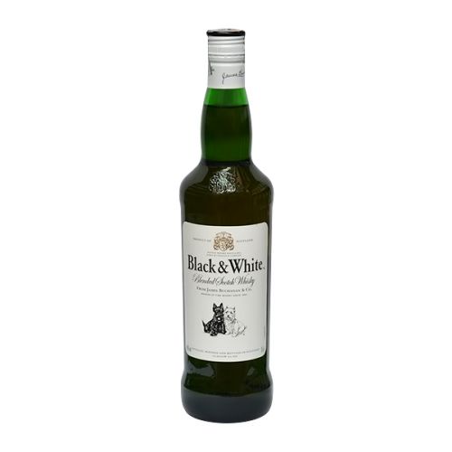 BLACK AND WHITE WHISKY 40% 750ML 