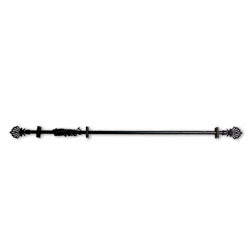 CURTAIN ROD EXTENDABLE SIZE 110-210CM 11032-210MB