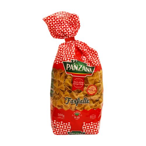 PANZANI GOLD FARFALLE  MACARONI 500G 