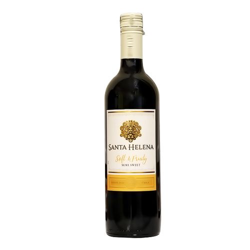 SANTA HELENA SOFT & FRUITY SEMI SWEET WINE 10.5% 750ML