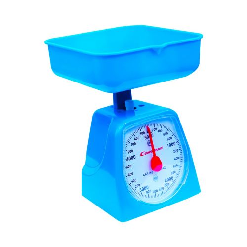 KITCHEN SCALE PLASTIC ANALOG 5KG 