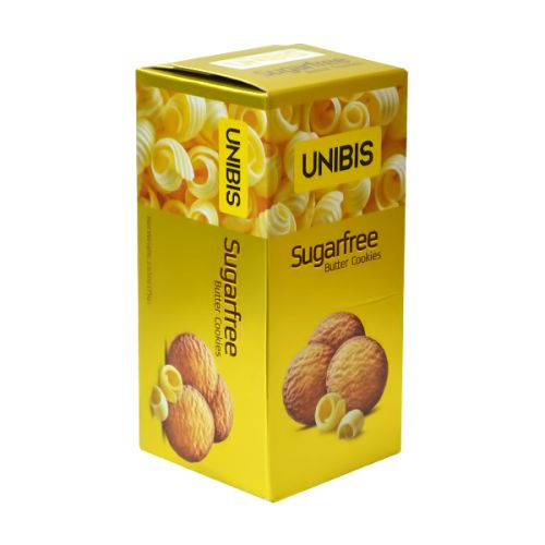UNIBIS SUGAR FREE BUTTER COOKIES 75G 