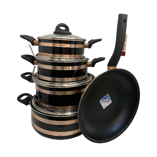 COOKWARE SET + LID 9PIECES (18/20/24/26/26)'' MK-6205