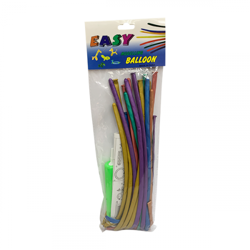 BALLOON 30CM 20PCS WITH PUMP