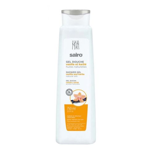 SAIRO SHOWER GEL VANILLA KARITE 750ML 