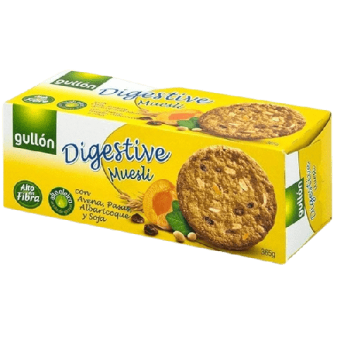 GULLON DIGESTIVE MUESLI 365G