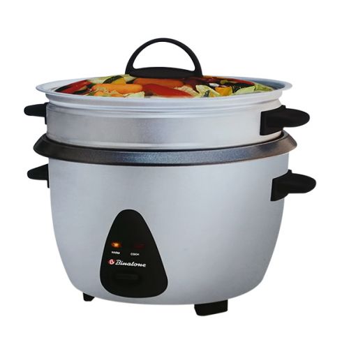 BINATONE RICE COOKER WITH STEAMER 1.8L RCSG 1805