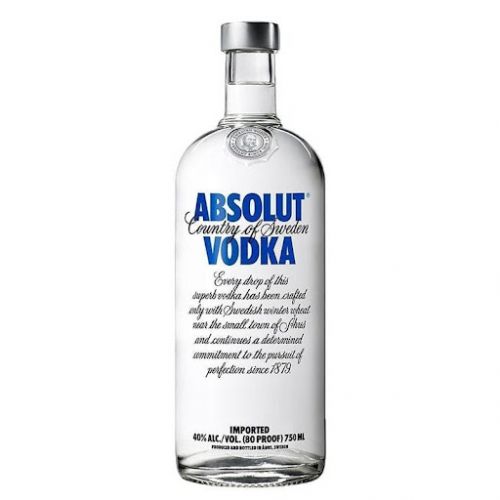 ABSOLUT VODKA 40% 750ML