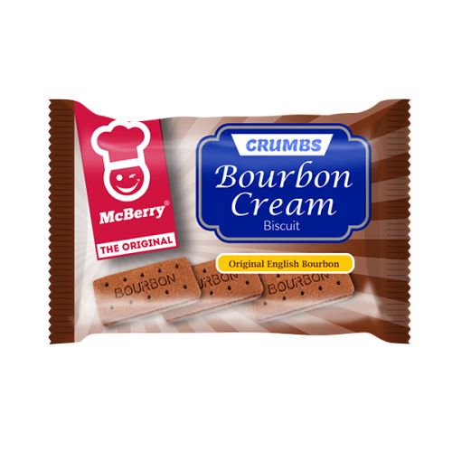 MCBERRY BOURBON CREAM BISCUIT 40G