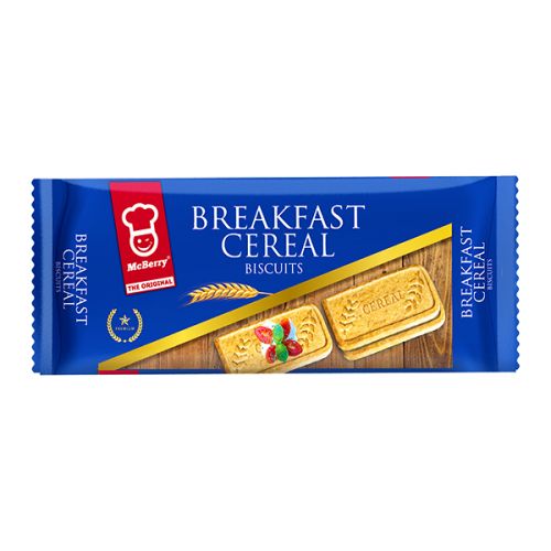 MCBERRY BREAKFAST CEREAL BISCUITS 30G