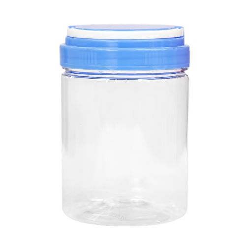 CENTURY JAR WITH LID ROUND PET 500ML