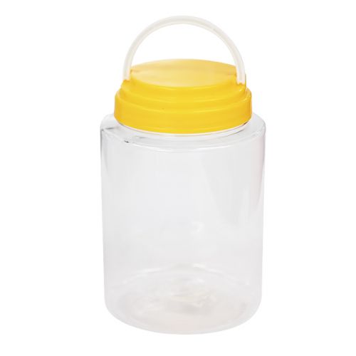 CENTURY JAR WITH LID ROUND PET 1000ML