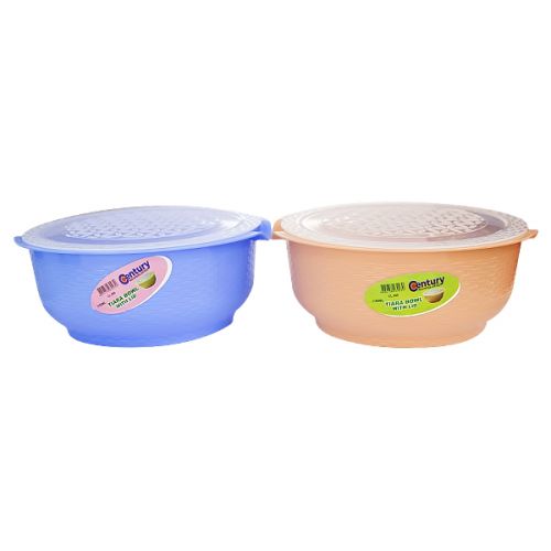 CENTURY BOWL WITH LID TIARA 1PIECE 1700ML