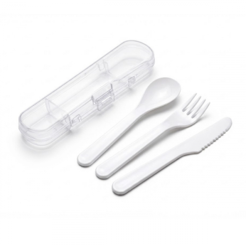 Cutlery Set With Box Plastic 806 3Pcs