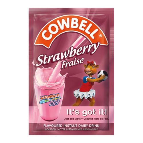 COWBELL STRAWBERRY FLAVOURED INSTANT DRINK 35G