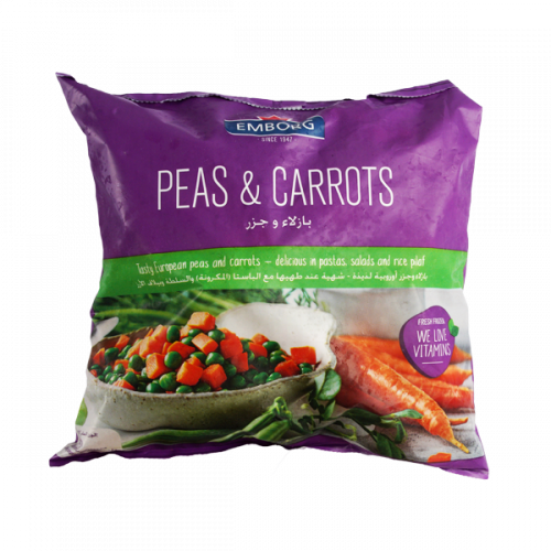 EMBORG PEAS & CARROTS 900G 