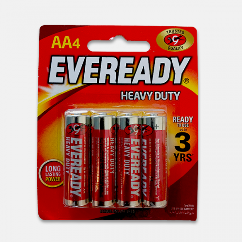 EVEREADY BATTERY AA RED BP4