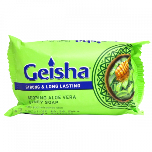 GEISHA ALOE VERA HONEY SOAP 250G