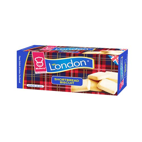 MCBERRY LONDON SHORTBREAD BISCUIT 80G