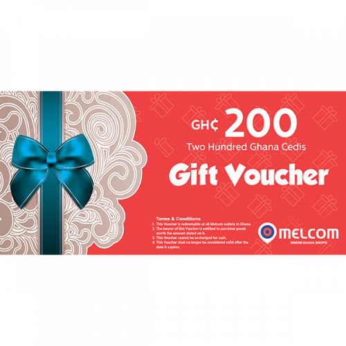 MELCOM GIFT VOUCHERS GH¢200