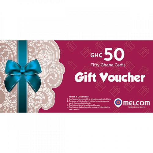 MELCOM GIFT VOUCHERS GH¢50