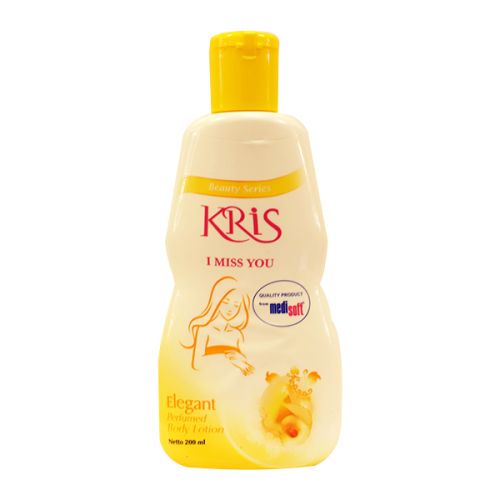 KRIS ELEGANT PERFUMED HAND & BODY LOTION YELLOW 200ML