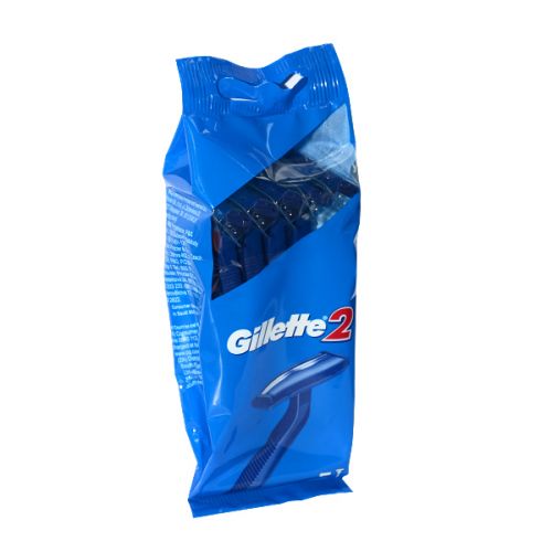 GILLETTE BLUE 2 PLUS TWIN BLADES (5 PCS)