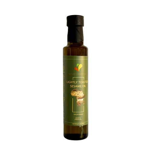 NATURE'S ESSENTIALS LIGHTLY TOASTED SESAME OIL 250ML