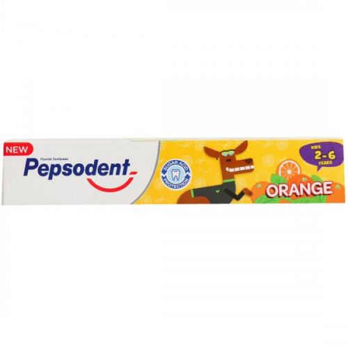 PEPSODENT KIDS ORANGE TOOTHPASTE 2-6YEARS 45G