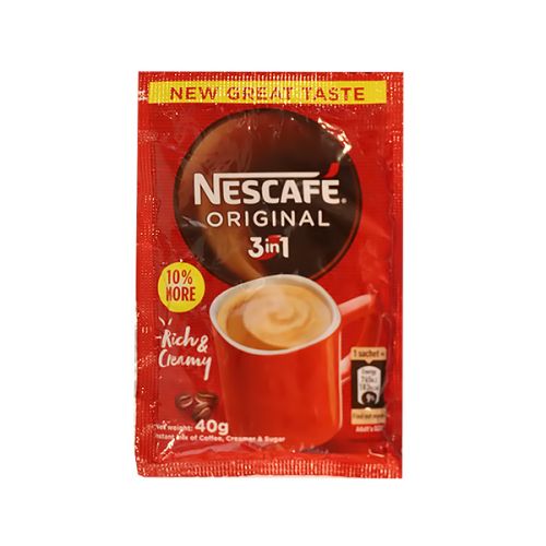 NESCAFE BREAKFAST ORIGINAL (3 IN 1) 10-PIECES 40G 