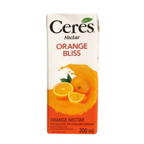 CERES NECTAR ORANGE BLISS JUICE 200ML 