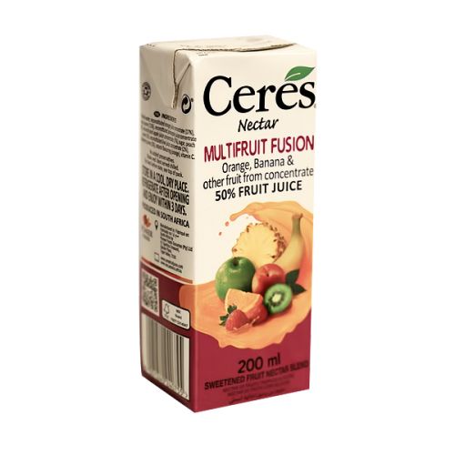 CERES NECTAR MULTIFRUIT FUSION JUICE 200ML