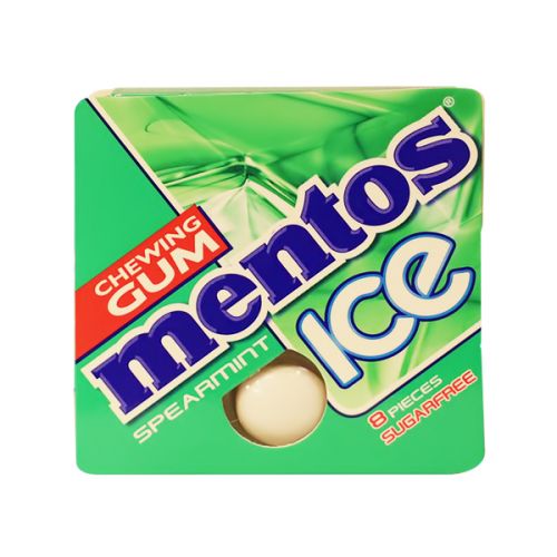 MENTOS ICE SPEARMINT GUM 12.9G 