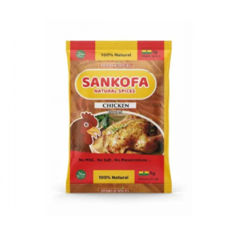 SANKOFA CHICKEN SEASIONING (5GX50X12) 60G