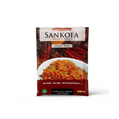 SANKOFA JOLLOF SEASIONING (5GX50X12) 60G