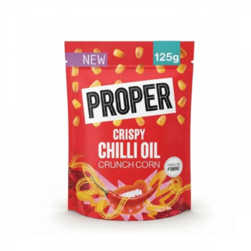 PROPER CRUNCH CRISPY CHILLI OIL CRUNCH CORN 125G