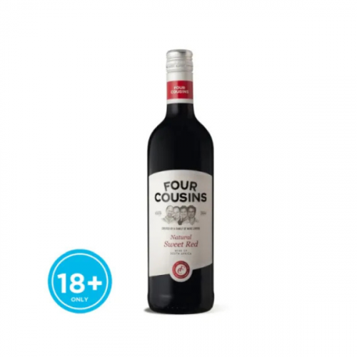 FOUR COUSINS SWEET RED WINE 750ML