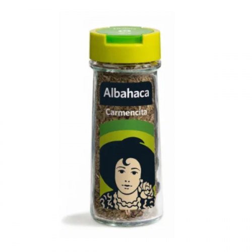CARMENCITA BASIL GLASS JAR 16G