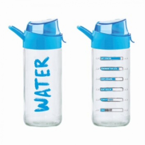 HEREVIN WATER BOTTLE PC 500ML GLASS 111805-055