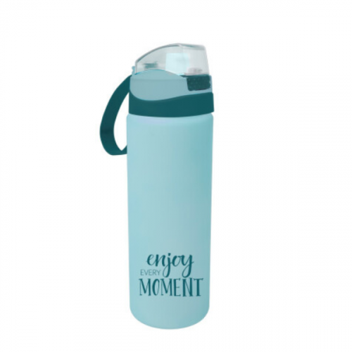 HEREVIN WATER BOTTLE ENJOY EVERY MOMENT 750ML STEEL 161670-089