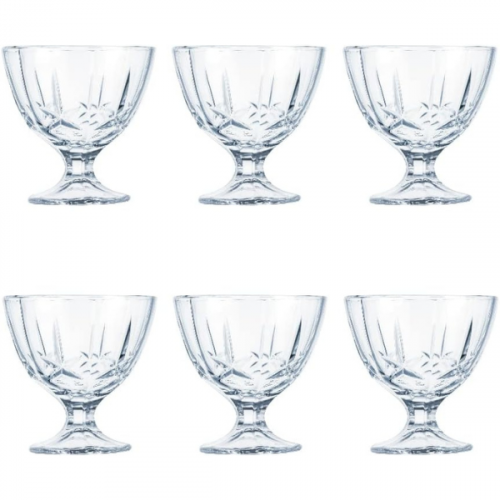 LUMINARC MALDIVES SUNDAE ICE CREAM CUP 6PCS YD6B8 N2321