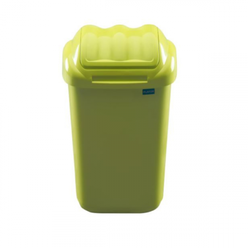 PLAFOR FALA BIN WITH LID GREEN 30 LITERS PLASTIC 608-02