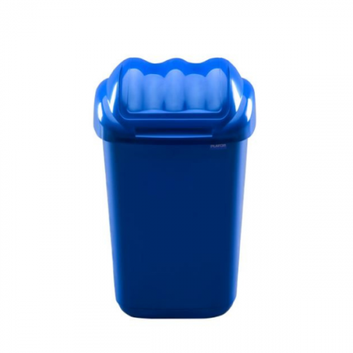 PLAFOR FALA BIN WITH LID BLUE 30 LITERS PLASTIC 608-03