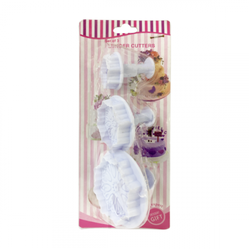 CAKE FONDANT CUTTER 3 PIECES SET A8113