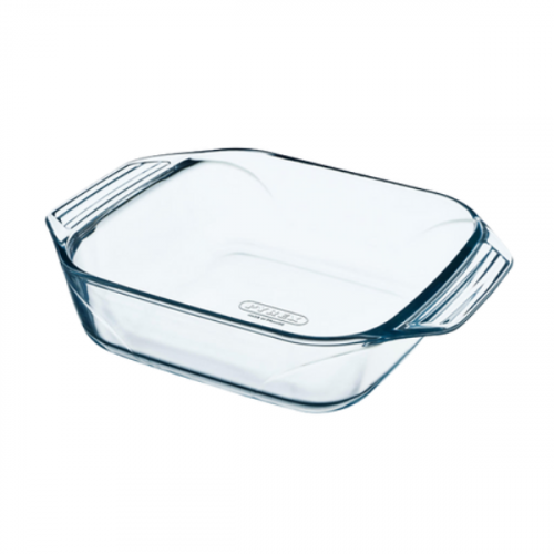 PYREX ROASTER SQUARE GLASS 2.4L 400B000/7646