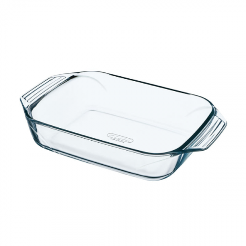 PYREX ROASTER RECTANGULAR GLASS 3L 408B000/8046