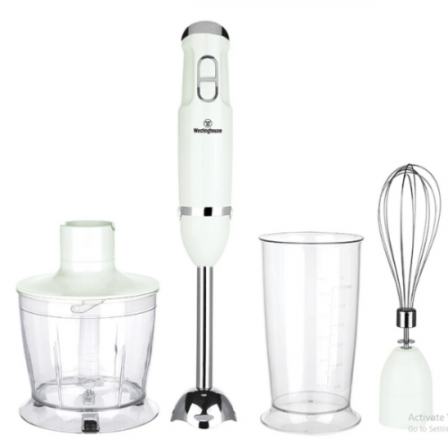 WESTINGHOUSE HAND BLENDER SET 400W WKHBSE28WH